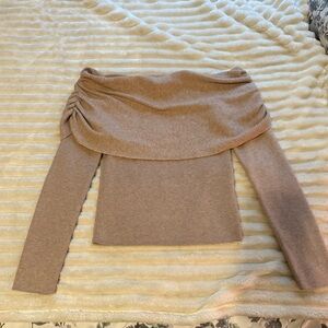 Cotton On Light Brown Knit Top